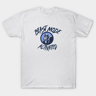 Beast Mode Activated Silverback Gorilla T-Shirt